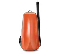 custodia del violino Custodia Per Violino Parte Anteriore In PC Composito Borsa Da Viaggio Resistente Con Tubo Dell'arco Rimovibile Misura 4/4-3/4 Doppio Spazio(Orange)
