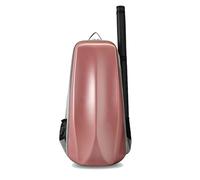 custodia del violino Custodia Per Violino Parte Anteriore In PC Composito Borsa Da Viaggio Resistente Con Tubo Dell'arco Rimovibile Misura 4/4-3/4 Doppio Spazio(Pink)