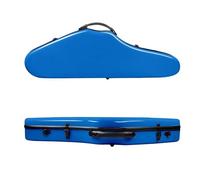 custodia del violino Custodia Per Violino Triangolare Custodia Rigida Per Prestazioni Di Archiviazione Per Violino In Fibra 4/4 Per Violino Acustico/elettrico(Blue)