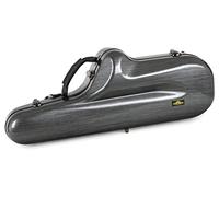 Custodia Deluxe Lechgold per Sax Tenore - Hardcase Robusto per Sax Tenore - Imbottitura Termica per Strumento, S-Bow, Bocchino e Accessori - Set Zaino - Cool Look Carbonio