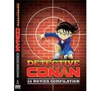 Custodia Detective Conan chiusa 24 film compilation anime giapponese DVD ingl...