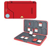 Custodia di archiviazione con 24 slot per schede di gioco e 24 slot per schede microSD, compatibile con Switch, Switch Lite/OLED/NS Tagli UnicaABS