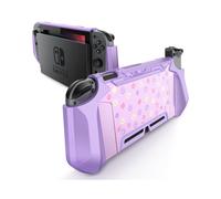 Custodia di docking viola BB per Nintendo Switch Mumba Blade Series TPU Grip Cover compatibile con Nintendo