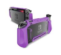 Custodia di docking viola per Nintendo Switch Mumba Blade Series TPU Grip Cover compatibile con Nintendo