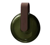 Custodia di fermo, scatola di allineamento portatile, paradenti di grande capacità, ermeticamente sigillata, design robusto, comodo cordino, ideale per viaggi, scuola e viaggi di lavoro, Verde, Refer