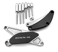 Custodia di guardia Per SUZUKI GSXR GSX-R 600 750 2006-2013 2014 2015 2016 2017 2018 2019 2020 Cassa Del Motore Statore Frizione Della Copertura Guardie Pad Paratelaio Protector(Silver)