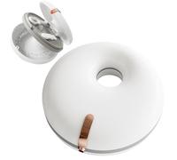 Custodia di immagazzinaggio per ortodonzia Custodia per paradenti portatile Scatola per protesi dentarie Storage di apparecchi ortodontici Custodia di supporto per ortodonzia Scatola per, bianco