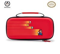 Custodia di protezione PowerA per Nintendo Switch, modello OLED o Switch Lite - Mario and Friends, custodia protettiva, custodia per consolle, accessori, memoria, licenza ufficiale