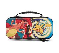 Custodia di protezione PowerA per Nintendo Switch, modello OLED o Switch Lite - Vortex Pikachu, custodia protettiva, custodia per consolle, accessori, memoria, licenza ufficiale
