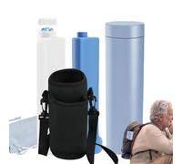 Custodia di raffreddamento per penna diabetica, custodia da viaggio per refrigeratore di medicine, organizzatore di viaggio per cure diabetiche, kit medicina da viaggio per lungo viaggio, custodia