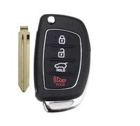 Custodia Di Ricambio For Guscio Chiave For Auto Con Vibrazione A Distanza Compatibile Con Hyundai HB20 SANTA FE IX35 IX45 Copertura Della Custodia Chiave HY14/HY20/TOY40 Lama ( Color : HYN14 Blade )