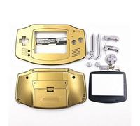 Custodia di ricambio per console Nintendo Gameboy Advance GBA in plastica color oro