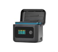 Custodia di ricarica compatta per batterie Insta360 X5 con struttura in ABS che fornisce una ricarica affidabile ed efficiente sempre e ovunque