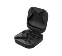 Custodia di ricarica compatta per Shokz OpenFit T910 - Custodia protettiva in ABS per auricolari Open Run Style - Nero 8,5 x 8,5 x 3 cm