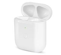 Custodia di ricarica di ricambio per AirPod compatibile con AirPods 1a 2a generazione, custodia di ricarica wireless da 550 mAh, pulsante di sincronizzazione accoppiamento Bluetooth (senza auricolari)