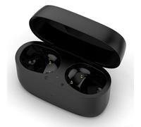 Custodia di ricarica di tipo C per auricolari Elite5 compatibile con modelli Elite4 Active ed Elite3 con indicatore di stato della batteria (nero M026)