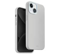 Custodia di ricarica Magclick UNIQ per iPhone 15, grigio chiaro