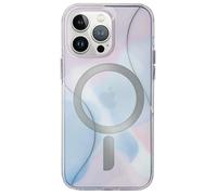 Custodia di ricarica magnetica UNIQ per iPhone 15 Pro, colore blu