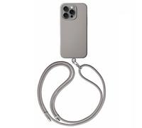 Custodia di ricarica magnetica UNIQ per iPhone 16 Pro, grigia
