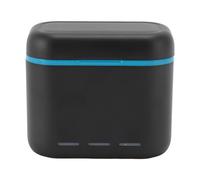 Custodia di ricarica per batteria fotocamera con connettore Type C, ricarica rapida, 2 slot e custodia protettiva compatibile con Insta 360 X3