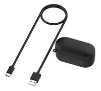 Custodia di ricarica per cuffie compatibile con Technics AZ80, custodia di ricarica per auricolari Bluetooth, base di ricarica e conservazione, scomparto protettivo per cuffie (solo custodia)