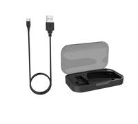 Custodia di ricarica portatile - Caricabatterie per auricolari Plantronics Voyager Legend, nera