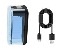 Custodia di ricarica rapida da viaggio per batterie per fotocamera modello dedicato con rilevamento sicuro della potenza e coperchio a molla sicuro arresto automatico accessorio completo