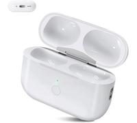 Custodia di ricarica wireless compatibile con Air-pods Pro 1 e 2 generazione, Bluetooth Pairing Sync Button, USB-C Rechargeable Wireless Charging Case di ricambio originale