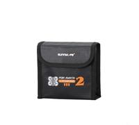 Custodia di sicurezza in tessuto robusto per batterie DJI per Avata 2 Li-Po ideale per viaggi e uso esterno dove la sicurezza della batteria è importante (contiene 3 batterie)