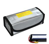 Custodia di sicurezza per batteria, custodia ignifuga, organizer impermeabile per batterie, borsa da trasporto resistente al calore, supporto di protezione portatile, soluzione di archiviazione sicura
