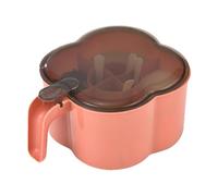 Custodia Di Stoccaggio Del Condimento - Barattoli Di Contenitori Di Zucchero Leggeri, Contenitori Per Condimenti Impermeabili, Di Zucchero Portatile Con Coperchio E Cucchiaio | 4 Griglie Cucin