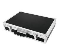 Custodia DIMAVERY Effector-Case Grande per Effetti Chitarra - Alluminio e MDF