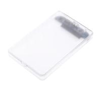 Custodia Disco Rigido Esterna 2,5 Pollici USB 3.0 Sata | ABS Trasparente, Uasp e Hot Swap, per Backup Dati e Riuso Vecchio Disco Portatile