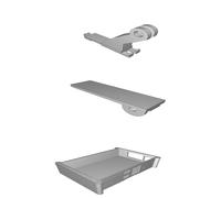 Custodia Display per Sainsmart 5 Pollici LCD Raspberry Pi Supporto Mount