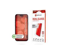 Custodia - DISPLEX - iPhone 16 Pro Max - Vetro 2D (Displex Real Glass) - Trasparente - Design preservato