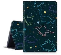 Custodia divertente con dinosauri per iPad Pro 13" M4 2024, custodia antiurto pieghevole in pelle PU con supporto regolabile e spegnimento automatico per iPad Pro M4 2024 da 13 pollici
