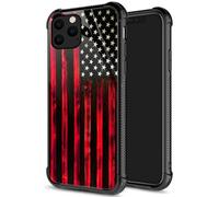 Custodia DJSOK compatibile con iPhone 11 Custodia dal design moderno con bandiera americana per iPhone 11 Custodie per uomo, ragazzi e ragazze Cu