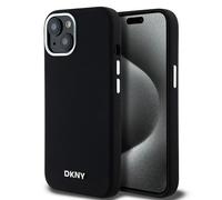 DKNY Protettiva DKHMP15MSMCHLK Cover per Apple iPhone 14 Plus/15 Plus, Nero