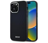 Custodia DKNY MagSafe nera per iPhone 14 Pro Max.