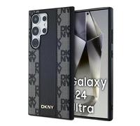 Custodia DKNY MagSafe nera per Samsung Galaxy S24 Ultra.