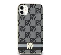 DKNY Quadretti COVER per Apple iPhone 11, iPhone XR, Nero