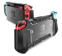 Custodia dock Mumba compatibile con Nintendo Switch (versione 2017) â Cover protettiva in TPU con impugnatura serie Blade, design ergonomico, nera