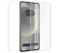 Custodia doppia trasparente Pc + TPU Full Body 360 per Samsung Galaxy S24+ Plus 5G