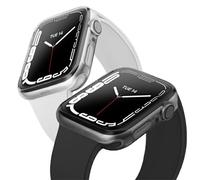 UNIQ CUSTODIA DUAL PACK GLASE PER APPLE WATCH 41/40/38MM - CHIARO/FUMO