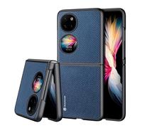 Custodia DUX DUCIS FINO per Huawei P50 Pocket - Mėlyna