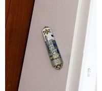 Custodia ebraica Mezuzah per la benedizione della casa per l'accoglienza e