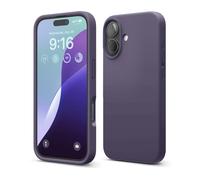 Custodia elago compatibile con iPhone 16, custodia in silicone liquido premium, custodia protettiva integrale antiurto, sottile, antigraffio, fod