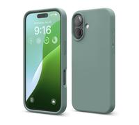 Custodia elago compatibile con iPhone 16, custodia in silicone liquido premium, custodia protettiva integrale antiurto, sottile, antigraffio, fod