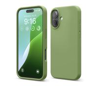 Custodia elago compatibile con iPhone 16, custodia in silicone liquido premium, custodia protettiva integrale antiurto, sottile, antigraffio, fod