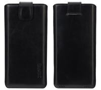 Custodia Esclusiva In Vera Pelle Suncase Per Smartphone Olympia Neo